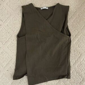 Zara wrap tank